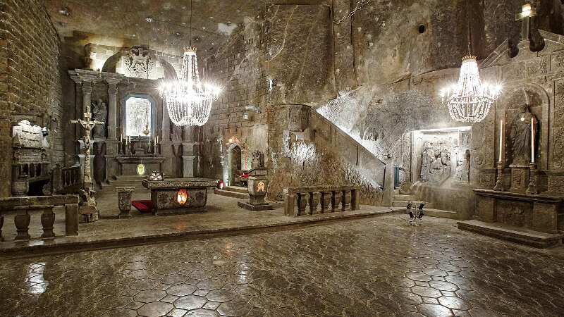Mine de sel de Wieliczka